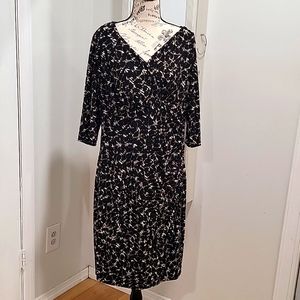 Ralph Lauren Black and White Dress